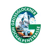 Grossglockner High Alpine Road logo with car and mountain