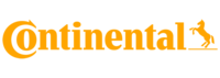 Continental logo in orange with rearing horse
