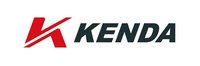 Kenda company logo with red K and black text
