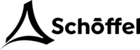 Schöffel outdoor clothing logo with stylized triangle